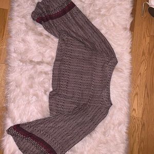 Free People cropped blouse. Size small.